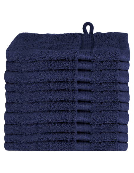 Fazzoletti 10 pcs Blu navy 15 x 21 cm Cotone