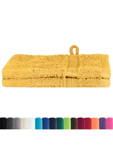 Asciugamano per Ospiti SOLUND Oro 550 gsm