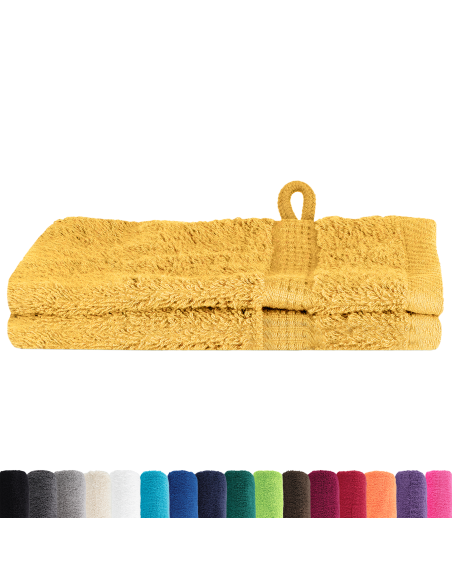 Asciugamano per Ospiti SOLUND Oro 550 gsm