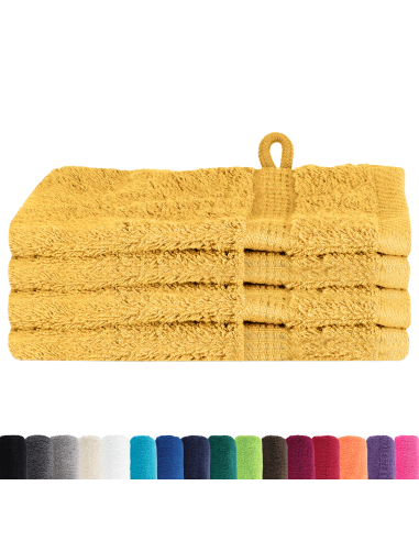 Asciugamano per Ospiti SOLUND Oro 550 gsm