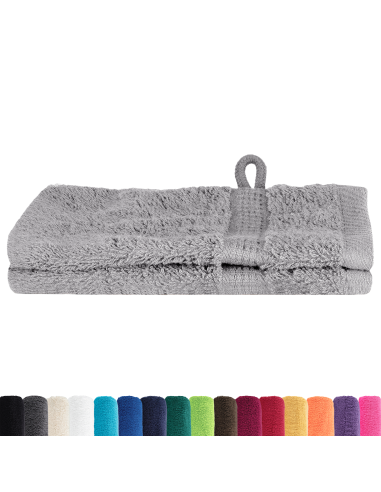 Asciugamano per Ospiti SOLUND Grigio 550 gsm