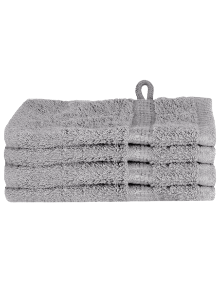 Fazzoletti 4 pcs Grigio 15 x 21 cm Cotone