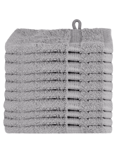 Asciugamano per Ospiti SOLUND Grigio 550 gsm