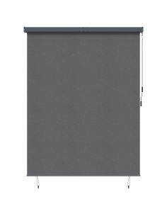 Tenda a rullo Rigato Antracite 200 x 250 cm Tessuto e Alluminio