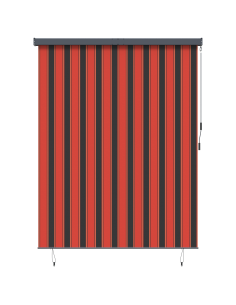 Tenda a rullo con tende Rigato Arancione e Marrone 200 x 250 cm