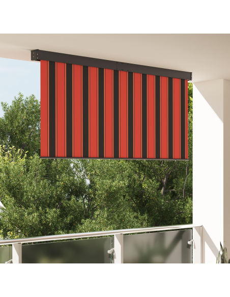 Tenda a Rullo Esterna arancione e marrone 200 x 250 cm Tessuto
