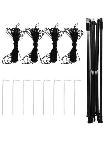 Serra con struttura pop-up Verde 200 x 200 x 300 cm Ferro