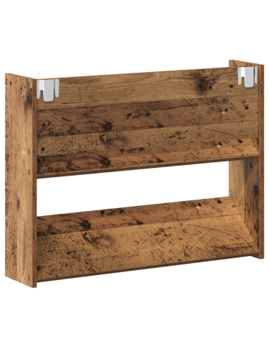 Mobile per scarpe 2 pcs Legno vecchio 80 x 18 x 60 cm