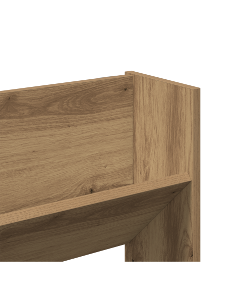 Armadi per scarpe da muro 2 pcs rovere artigianale