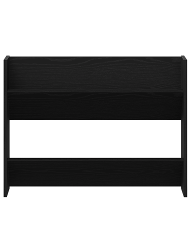 Mobile per scarpe 2 pcs Rovere Nero 85 x 18 x 90 cm