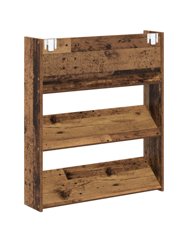 Mobile per scarpe 2 pcs Legno vecchio 85 x 18 x 90 cm