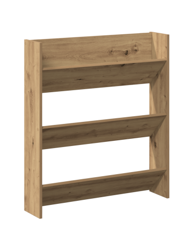 Mobile per scarpe 2 pcs Rovere artigianale 85 x 18 x 90 cm