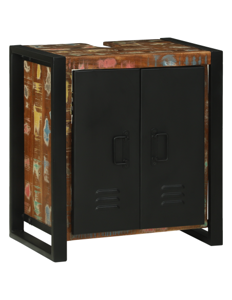 Set di mobili per il bagno 4 pcs Legno massello riciclato