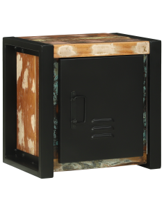 Set di mobili per il bagno 4 pcs Legno Recuperato Massello 2