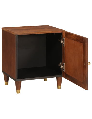 Armadio da Notte 2 pcs Marrone 40 x 33,5 x 46 cm