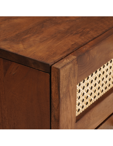 Armadio da Notte con cassetto Marrone 40 x 33,5 x 46 cm