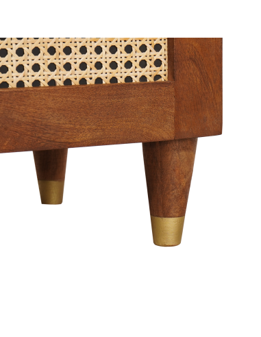 Armadio da Notte con cassetto 2 pcs Marrone 40 x 33,5 x 46 cm