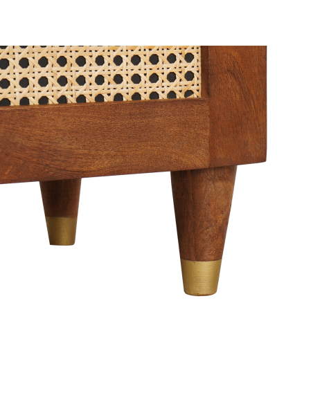 Armadio da Notte con cassetto 2 pcs Marrone 40 x 33,5 x 46 cm