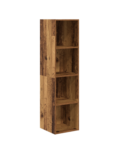 Set mobile TV 4 pcs Legno vecchio Legno multistrato