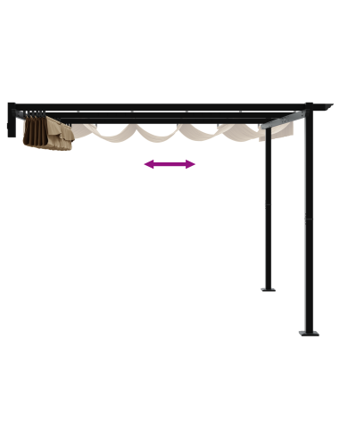 Gazebo Talpa 300 x 300 x 200 cm Poliestere