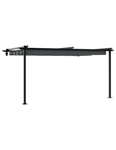 Gazebo Antracite 400 x 300 x 200 cm Poliestere