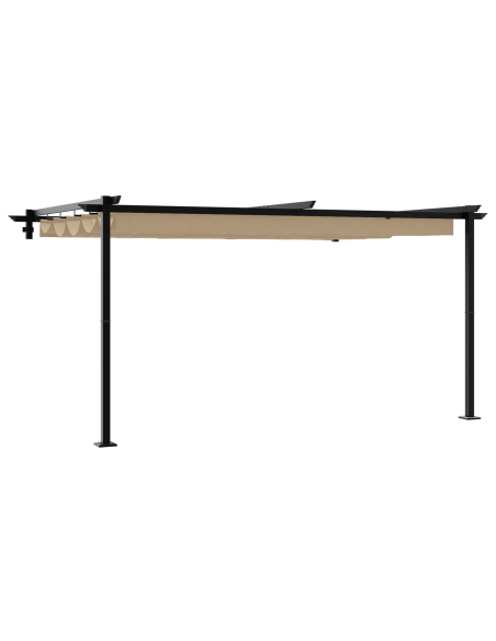 Gazebo a Muro Talpa 3 x 4 m Acciaio