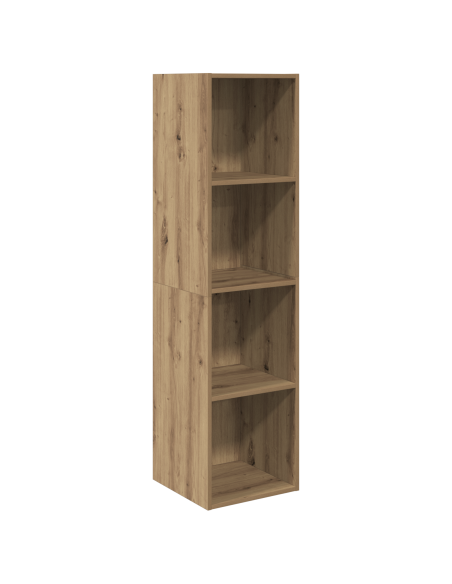Set mobile TV 4 pcs rovere artigianale 37 x 37 x 142.5 cm
