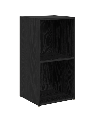 Set mobile TV 6 pcs Rovere Nero Legno multistrato