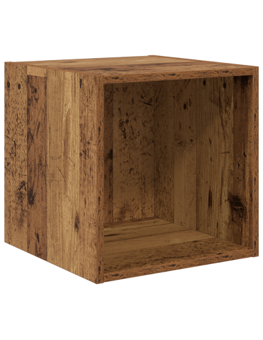 Set di mobili TV 2 pcs Legno vecchio Legno multistrato