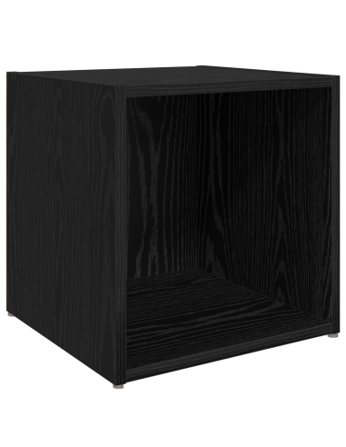 Set di mobili TV 8 pcs Rovere Nero Legno multistrato