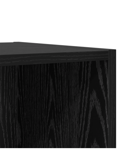 Set di mobili TV 4 pcs Rovere nero 37 x 37 x 72 cm