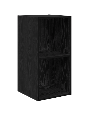 Set mobile TV 4 pcs Rovere Nero Legno multistrato