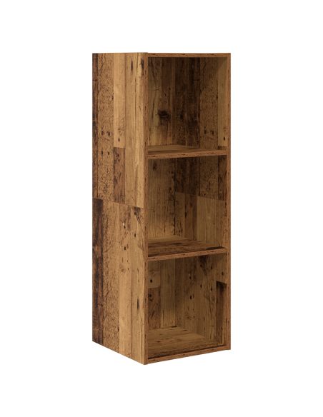 Set mobile TV 4 pcs Legno antico 37 x 37 x 142.5 cm