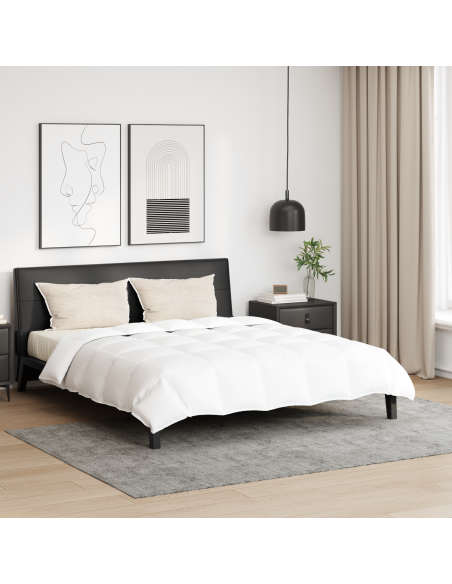 Piumone con cuscino 3 pcs Bianco 240 x 260 cm Piume