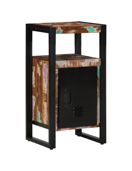 Set di mobili per il bagno 2 pcs Legno Recuperato Massello