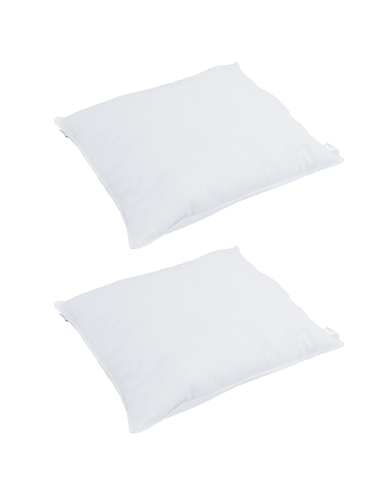 Set di Piumoni con cuscino 3 pcs Bianco Piuma d'anatra