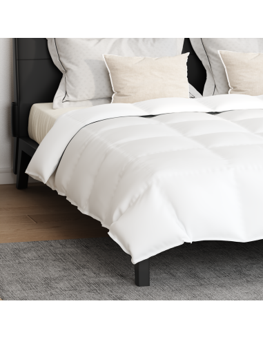 Set di Piumoni con cuscino 3 pcs Bianco Piuma d'anatra