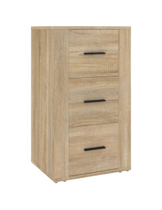 Credenza Rovere Sonoma 40x33x70 cm in Legno Multistrato