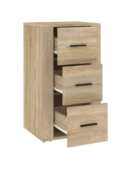 Credenza Rovere Sonoma 40x33x70 cm in Legno Multistrato