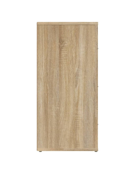 Credenza Rovere Sonoma 40x33x70 cm in Legno Multistrato