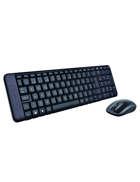 Logitech Wireless Combo MK220 tastiera Mouse incluso Ufficio USB Spagnolo Nero