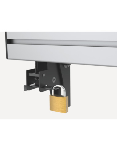 Equip Montaggio a soffitto a tre schermi da 45” a 50”