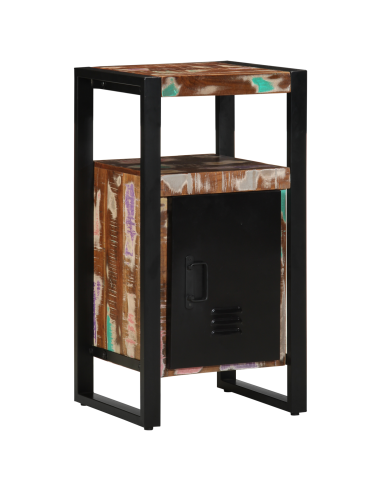 Set di mobili per il bagno 4 pcs Legno Recuperato Massello