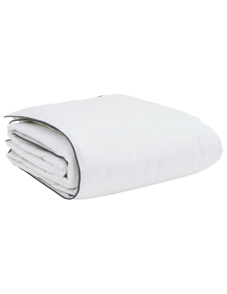 Duvet Invernale Bianco 140 x 220 cm Poliestere pesca 105gsm
