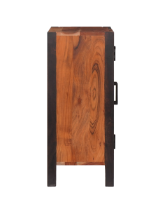 Credenza Marrone 55 x 30 x 75 cm Legno di Acacia Massello