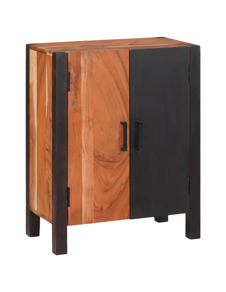 Credenza Marrone 55 x 30 x 75 cm Legno di Acacia Massello