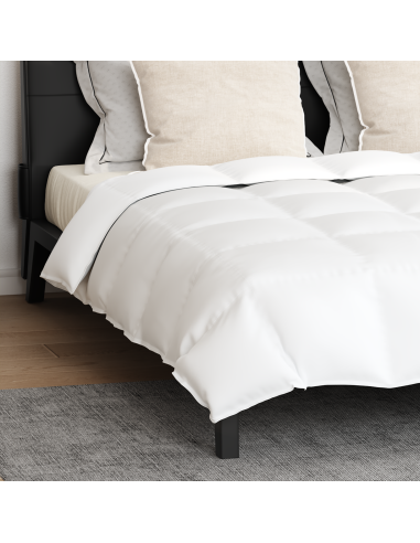 Set di Piumoni con cuscino 3 pcs Bianco Piuma d'anatra