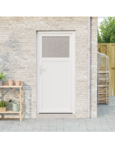 Porta d'ingresso laterale 98 x 198 cm PVC