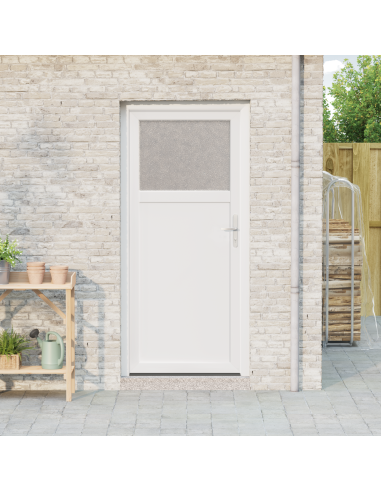 Porta d'ingresso laterale 88 x 198 cm PVC