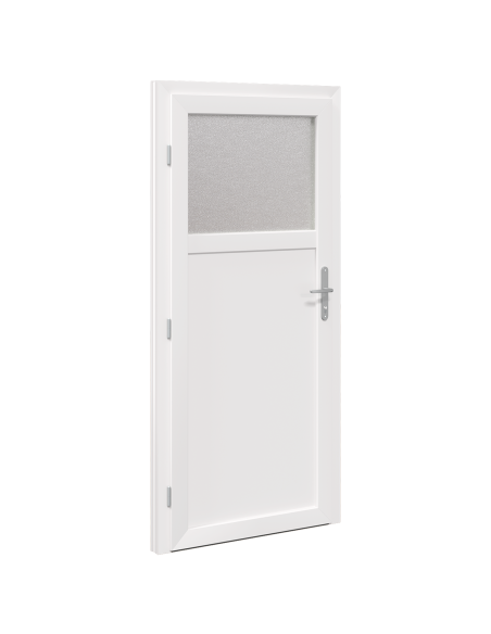 Porta d'ingresso Bianco 88 x 198 cm PVC